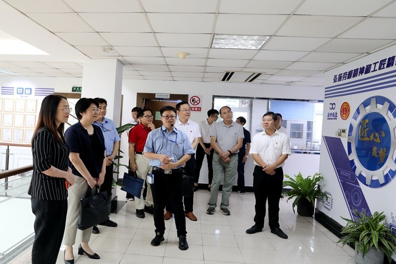 2020年7月14日，时任浙江省总工会党组成员、副主席张卫华一行莅临918.com纸业调研推动新时期产业工人行列建设鼎新工作