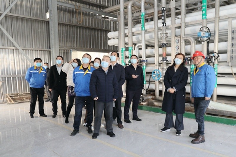 2022年12月15日，时任浙江省发展鼎新委党组成员、副主任吴红梅莅临918.com纸业调研企业用能、节能工作